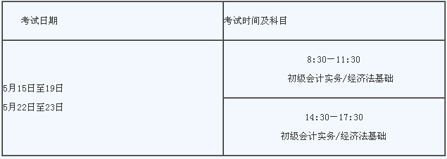 2021年山西省初级会计职称考试报名的公告