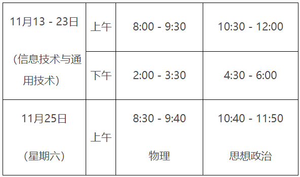 江西2023年下半年普通高中学业水平合格性考试工作的通知