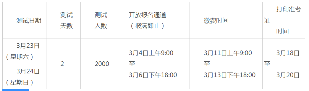 广西百色市2024年3月普通话水平测试公告